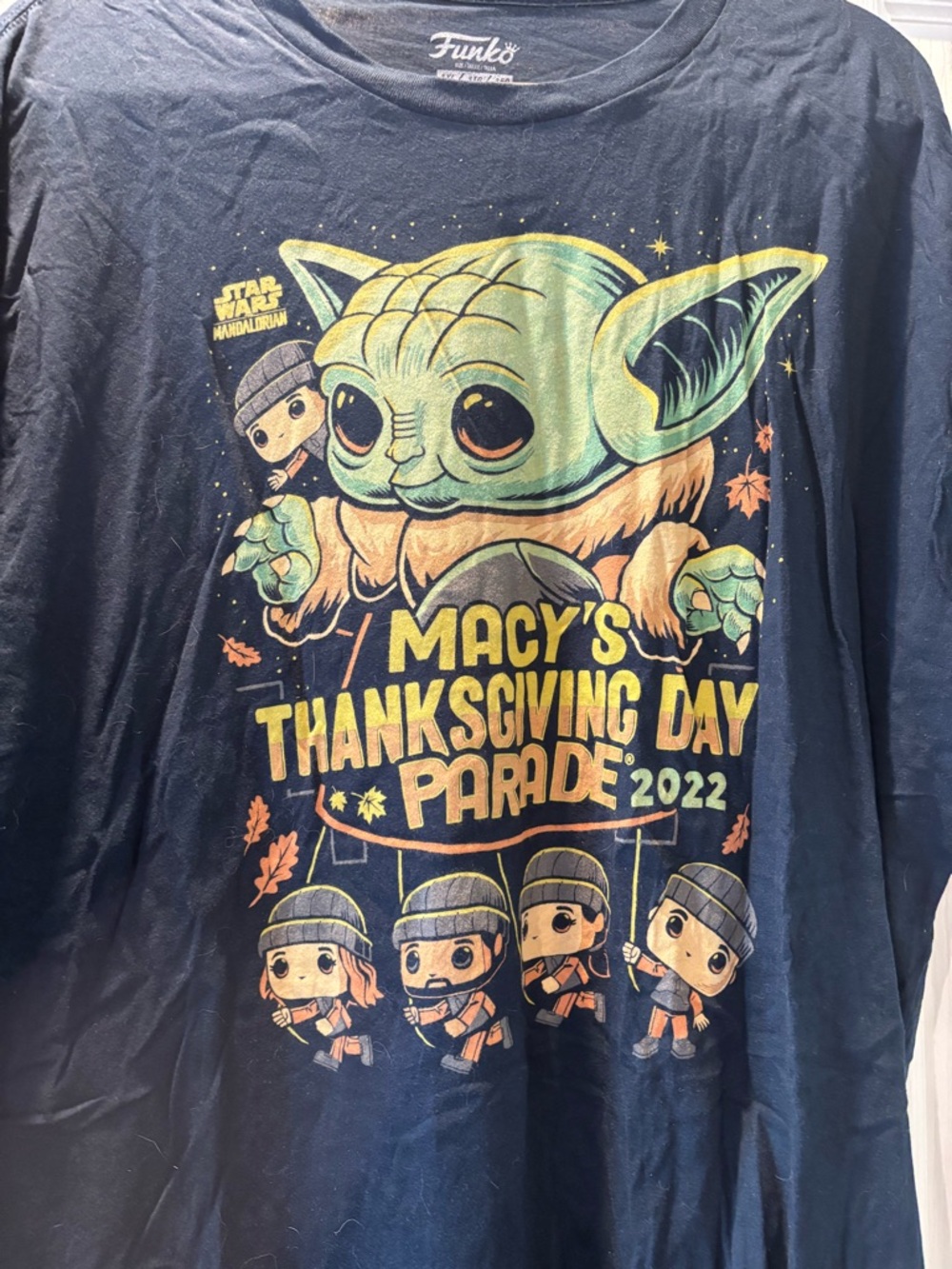 Funko Star Wars Grogu Macy's Thanksgiving Day Parade 2022 Tee